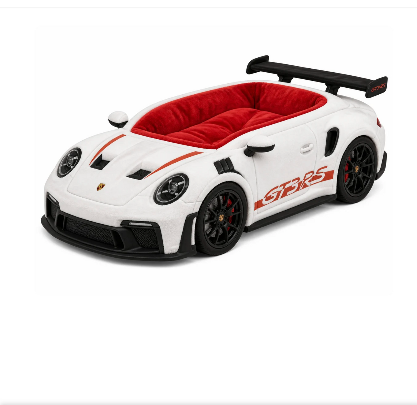RacePaws™ 911 GT3 RS Dog Bed - White